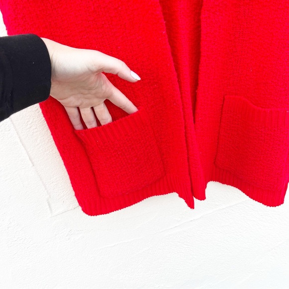 VINTAGE Rochelle Red Knit Sweater Vest - Picture 3 of 6